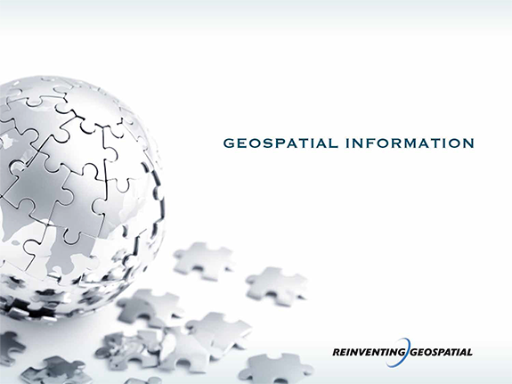 Reinventing Geospatial Presentation Template