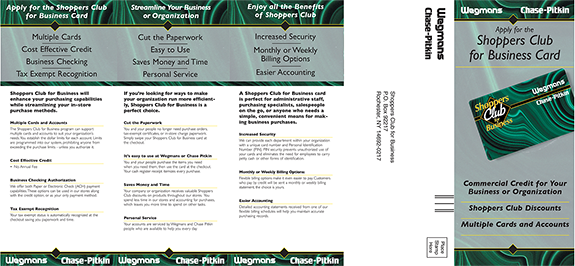 Wegmans Food Markets Packaging Products