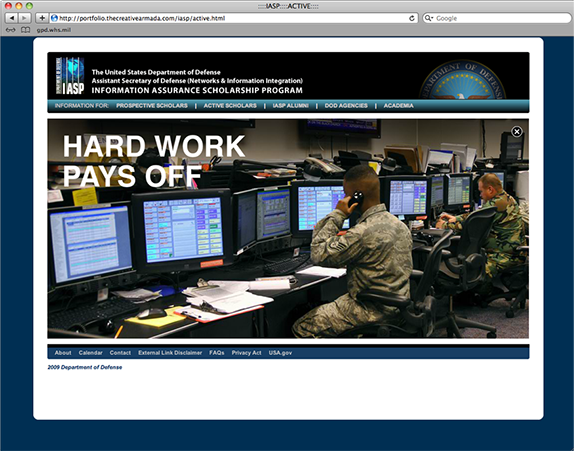 Information Assurance Scholarship Program Website Information Assurance Scholarship Program Website