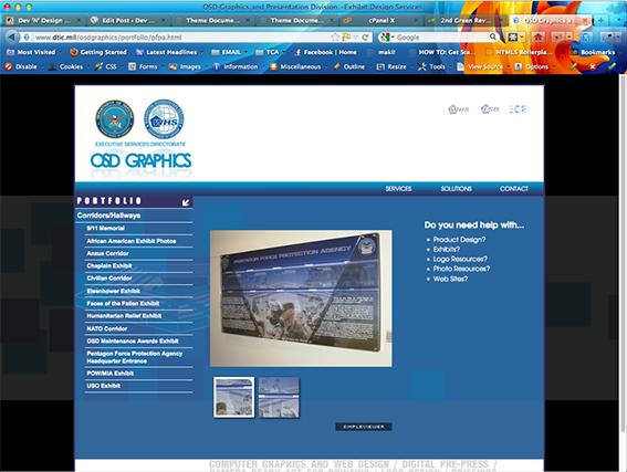 OSD Graphics Website OSD Graphics Website